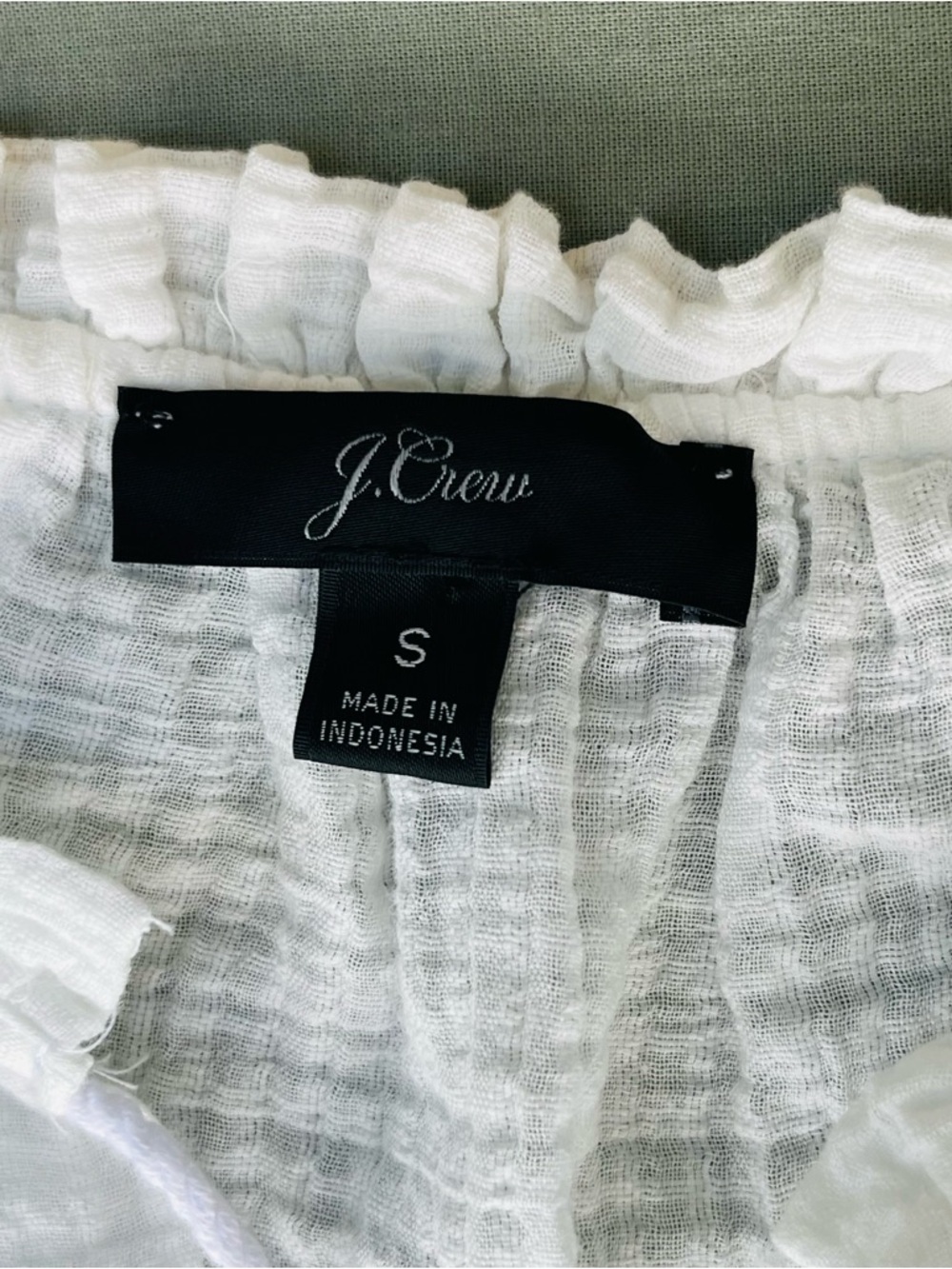J.Crew Woman White Tiered Boho Halter Maxi Beach Romantic Summer Dress Size S - Picture 2 of 7